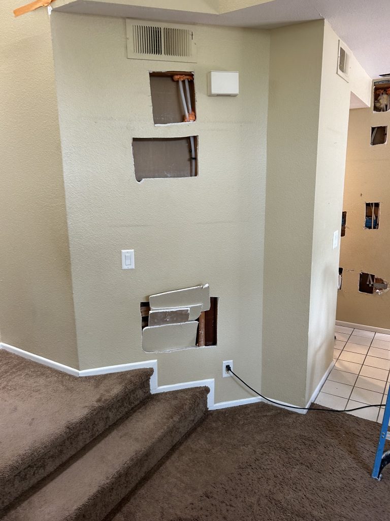 Repipe with minimal to no mess; only holes to patch!